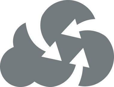 PNG biçiminde bulut depolama simgesi şeffaf arkaplan tasarımı ile dijital sunucu güvenli dosya eşzamanlama sunucu yönetimi ve modern web veya mobil kullanıcı arayüzü uygulamaları için ideal