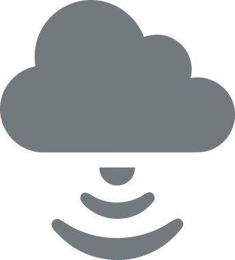 PNG biçiminde bulut depolama simgesi şeffaf arkaplan tasarımı ile dijital sunucu güvenli dosya eşzamanlama sunucu yönetimi ve modern web veya mobil kullanıcı arayüzü uygulamaları için ideal