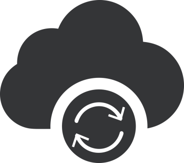 PNG biçiminde bulut depolama simgesi şeffaf arkaplan tasarımı ile dijital sunucu güvenli dosya eşzamanlama sunucu yönetimi ve modern web veya mobil kullanıcı arayüzü uygulamaları için ideal