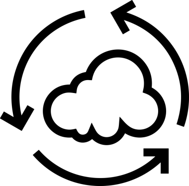 PNG biçiminde bulut depolama simgesi şeffaf arkaplan tasarımı ile dijital sunucu güvenli dosya eşzamanlama sunucu yönetimi ve modern web veya mobil kullanıcı arayüzü uygulamaları için ideal