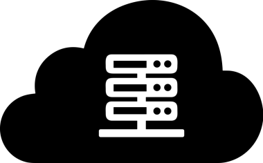 PNG biçiminde bulut depolama simgesi şeffaf arkaplan tasarımı ile dijital sunucu güvenli dosya eşzamanlama sunucu yönetimi ve modern web veya mobil kullanıcı arayüzü uygulamaları için ideal