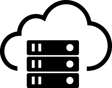 PNG biçiminde bulut depolama simgesi şeffaf arkaplan tasarımı ile dijital sunucu güvenli dosya eşzamanlama sunucu yönetimi ve modern web veya mobil kullanıcı arayüzü uygulamaları için ideal