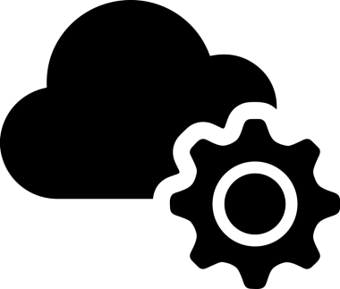 PNG biçiminde bulut depolama simgesi şeffaf arkaplan tasarımı ile dijital sunucu güvenli dosya eşzamanlama sunucu yönetimi ve modern web veya mobil kullanıcı arayüzü uygulamaları için ideal