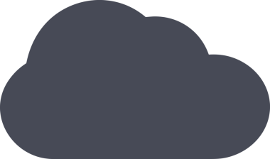 PNG biçiminde bulut depolama simgesi şeffaf arkaplan tasarımı ile dijital sunucu güvenli dosya eşzamanlama sunucu yönetimi ve modern web veya mobil kullanıcı arayüzü uygulamaları için ideal