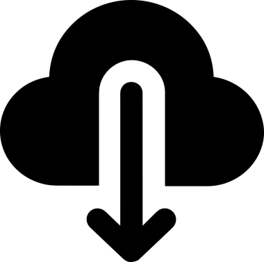 PNG biçiminde bulut depolama simgesi şeffaf arkaplan tasarımı ile dijital sunucu güvenli dosya eşzamanlama sunucu yönetimi ve modern web veya mobil kullanıcı arayüzü uygulamaları için ideal