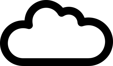 PNG biçiminde bulut depolama simgesi şeffaf arkaplan tasarımı ile dijital sunucu güvenli dosya eşzamanlama sunucu yönetimi ve modern web veya mobil kullanıcı arayüzü uygulamaları için ideal