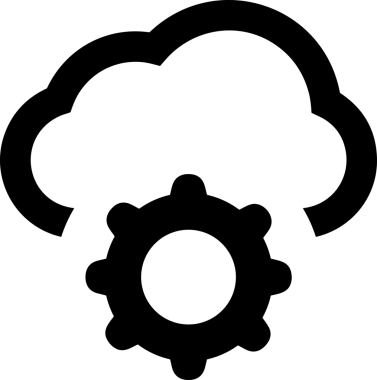 PNG biçiminde bulut depolama simgesi şeffaf arkaplan tasarımı ile dijital sunucu güvenli dosya eşzamanlama sunucu yönetimi ve modern web veya mobil kullanıcı arayüzü uygulamaları için ideal