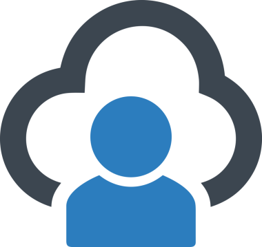 PNG biçiminde bulut depolama simgesi şeffaf arkaplan tasarımı ile dijital sunucu güvenli dosya eşzamanlama sunucu yönetimi ve modern web veya mobil kullanıcı arayüzü uygulamaları için ideal