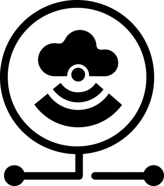 PNG biçiminde bulut depolama simgesi şeffaf arkaplan tasarımı ile dijital sunucu güvenli dosya eşzamanlama sunucu yönetimi ve modern web veya mobil kullanıcı arayüzü uygulamaları için ideal