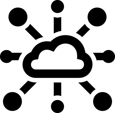 PNG biçiminde bulut depolama simgesi şeffaf arkaplan tasarımı ile dijital sunucu güvenli dosya eşzamanlama sunucu yönetimi ve modern web veya mobil kullanıcı arayüzü uygulamaları için ideal