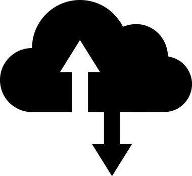 PNG biçiminde bulut depolama simgesi şeffaf arkaplan tasarımı ile dijital sunucu güvenli dosya eşzamanlama sunucu yönetimi ve modern web veya mobil kullanıcı arayüzü uygulamaları için ideal