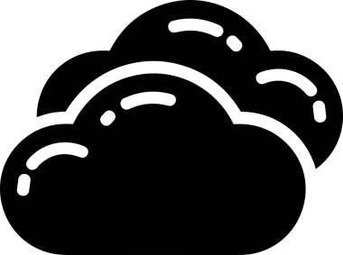 PNG biçiminde bulut depolama simgesi şeffaf arkaplan tasarımı ile dijital sunucu güvenli dosya eşzamanlama sunucu yönetimi ve modern web veya mobil kullanıcı arayüzü uygulamaları için ideal