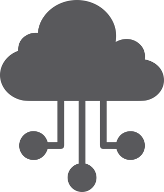 PNG biçiminde bulut depolama simgesi şeffaf arkaplan tasarımı ile dijital sunucu güvenli dosya eşzamanlama sunucu yönetimi ve modern web veya mobil kullanıcı arayüzü uygulamaları için ideal