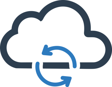 PNG biçiminde bulut depolama simgesi şeffaf arkaplan tasarımı ile dijital sunucu güvenli dosya eşzamanlama sunucu yönetimi ve modern web veya mobil kullanıcı arayüzü uygulamaları için ideal