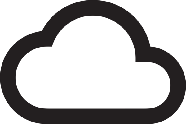 PNG biçiminde bulut depolama simgesi şeffaf arkaplan tasarımı ile dijital sunucu güvenli dosya eşzamanlama sunucu yönetimi ve modern web veya mobil kullanıcı arayüzü uygulamaları için ideal