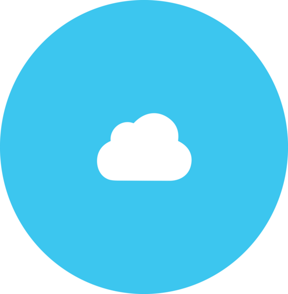 PNG biçiminde bulut depolama simgesi şeffaf arkaplan tasarımı ile dijital sunucu güvenli dosya eşzamanlama sunucu yönetimi ve modern web veya mobil kullanıcı arayüzü uygulamaları için ideal