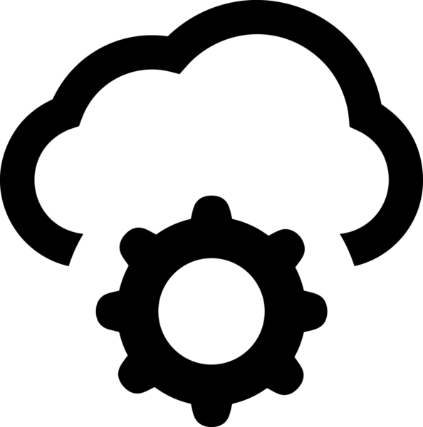 PNG biçiminde bulut depolama simgesi şeffaf arkaplan tasarımı ile dijital sunucu güvenli dosya eşzamanlama sunucu yönetimi ve modern web veya mobil kullanıcı arayüzü uygulamaları için ideal