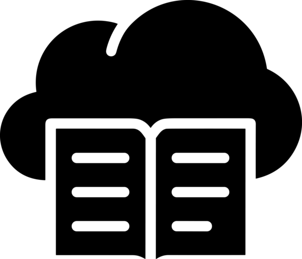 PNG biçiminde bulut depolama simgesi şeffaf arkaplan tasarımı ile dijital sunucu güvenli dosya eşzamanlama sunucu yönetimi ve modern web veya mobil kullanıcı arayüzü uygulamaları için ideal