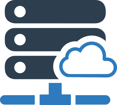PNG biçiminde bulut depolama simgesi şeffaf arkaplan tasarımı ile dijital sunucu güvenli dosya eşzamanlama sunucu yönetimi ve modern web veya mobil kullanıcı arayüzü uygulamaları için ideal