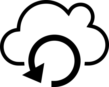 PNG biçiminde bulut depolama simgesi şeffaf arkaplan tasarımı ile dijital sunucu güvenli dosya eşzamanlama sunucu yönetimi ve modern web veya mobil kullanıcı arayüzü uygulamaları için ideal