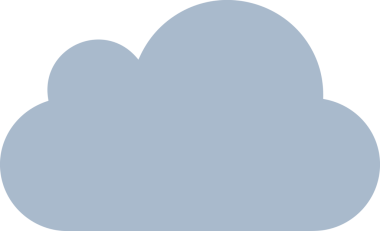 PNG biçiminde bulut depolama simgesi şeffaf arkaplan tasarımı ile dijital sunucu güvenli dosya eşzamanlama sunucu yönetimi ve modern web veya mobil kullanıcı arayüzü uygulamaları için ideal