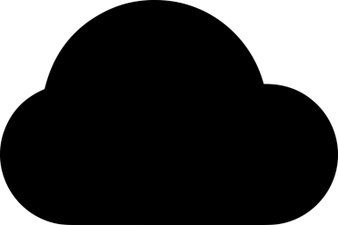 PNG biçiminde bulut depolama simgesi şeffaf arkaplan tasarımı ile dijital sunucu güvenli dosya eşzamanlama sunucu yönetimi ve modern web veya mobil kullanıcı arayüzü uygulamaları için ideal