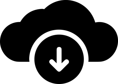 PNG biçiminde bulut depolama simgesi şeffaf arkaplan tasarımı ile dijital sunucu güvenli dosya eşzamanlama sunucu yönetimi ve modern web veya mobil kullanıcı arayüzü uygulamaları için ideal