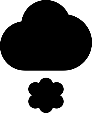 PNG biçiminde bulut depolama simgesi şeffaf arkaplan tasarımı ile dijital sunucu güvenli dosya eşzamanlama sunucu yönetimi ve modern web veya mobil kullanıcı arayüzü uygulamaları için ideal