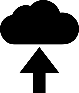 PNG biçiminde bulut depolama simgesi şeffaf arkaplan tasarımı ile dijital sunucu güvenli dosya eşzamanlama sunucu yönetimi ve modern web veya mobil kullanıcı arayüzü uygulamaları için ideal