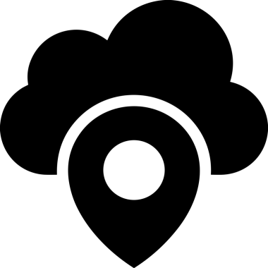 PNG biçiminde bulut depolama simgesi şeffaf arkaplan tasarımı ile dijital sunucu güvenli dosya eşzamanlama sunucu yönetimi ve modern web veya mobil kullanıcı arayüzü uygulamaları için ideal