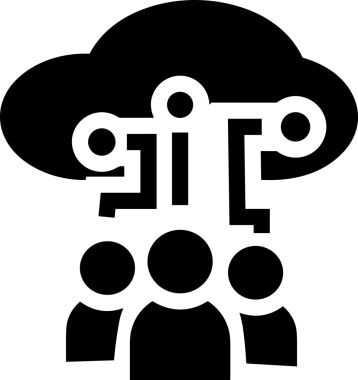 PNG biçiminde bulut depolama simgesi şeffaf arkaplan tasarımı ile dijital sunucu güvenli dosya eşzamanlama sunucu yönetimi ve modern web veya mobil kullanıcı arayüzü uygulamaları için ideal