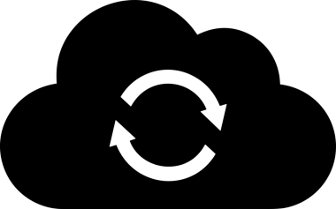 PNG biçiminde bulut depolama simgesi şeffaf arkaplan tasarımı ile dijital sunucu güvenli dosya eşzamanlama sunucu yönetimi ve modern web veya mobil kullanıcı arayüzü uygulamaları için ideal