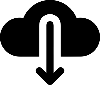 PNG biçiminde bulut depolama simgesi şeffaf arkaplan tasarımı ile dijital sunucu güvenli dosya eşzamanlama sunucu yönetimi ve modern web veya mobil kullanıcı arayüzü uygulamaları için ideal