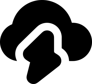 PNG biçiminde bulut depolama simgesi şeffaf arkaplan tasarımı ile dijital sunucu güvenli dosya eşzamanlama sunucu yönetimi ve modern web veya mobil kullanıcı arayüzü uygulamaları için ideal