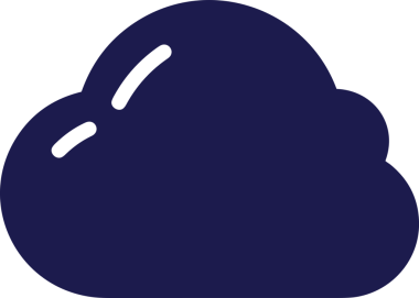 PNG biçiminde bulut depolama simgesi şeffaf arkaplan tasarımı ile dijital sunucu güvenli dosya eşzamanlama sunucu yönetimi ve modern web veya mobil kullanıcı arayüzü uygulamaları için ideal