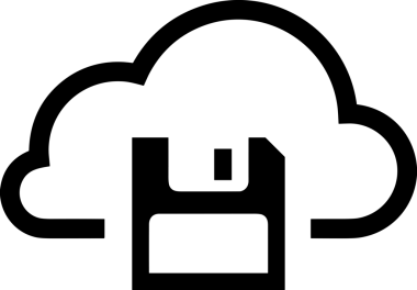 PNG biçiminde bulut depolama simgesi şeffaf arkaplan tasarımı ile dijital sunucu güvenli dosya eşzamanlama sunucu yönetimi ve modern web veya mobil kullanıcı arayüzü uygulamaları için ideal
