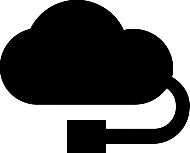 PNG biçiminde bulut depolama simgesi şeffaf arkaplan tasarımı ile dijital sunucu güvenli dosya eşzamanlama sunucu yönetimi ve modern web veya mobil kullanıcı arayüzü uygulamaları için ideal