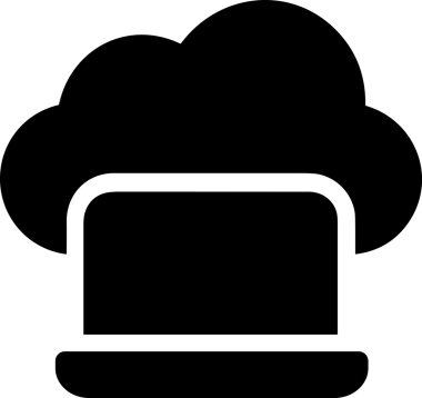 PNG biçiminde bulut depolama simgesi şeffaf arkaplan tasarımı ile dijital sunucu güvenli dosya eşzamanlama sunucu yönetimi ve modern web veya mobil kullanıcı arayüzü uygulamaları için ideal