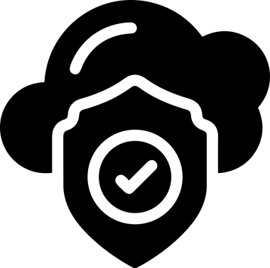 PNG biçiminde bulut depolama simgesi şeffaf arkaplan tasarımı ile dijital sunucu güvenli dosya eşzamanlama sunucu yönetimi ve modern web veya mobil kullanıcı arayüzü uygulamaları için ideal