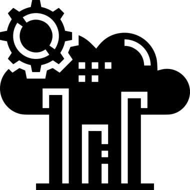 PNG biçiminde bulut depolama simgesi şeffaf arkaplan tasarımı ile dijital sunucu güvenli dosya eşzamanlama sunucu yönetimi ve modern web veya mobil kullanıcı arayüzü uygulamaları için ideal