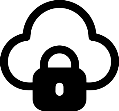 PNG biçiminde bulut depolama simgesi şeffaf arkaplan tasarımı ile dijital sunucu güvenli dosya eşzamanlama sunucu yönetimi ve modern web veya mobil kullanıcı arayüzü uygulamaları için ideal