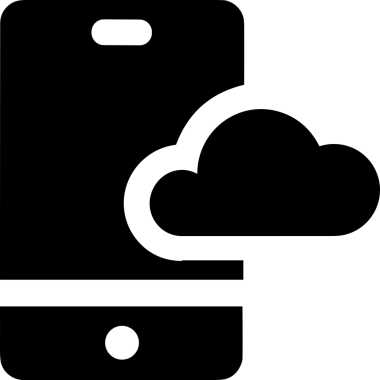 PNG biçiminde bulut depolama simgesi şeffaf arkaplan tasarımı ile dijital sunucu güvenli dosya eşzamanlama sunucu yönetimi ve modern web veya mobil kullanıcı arayüzü uygulamaları için ideal