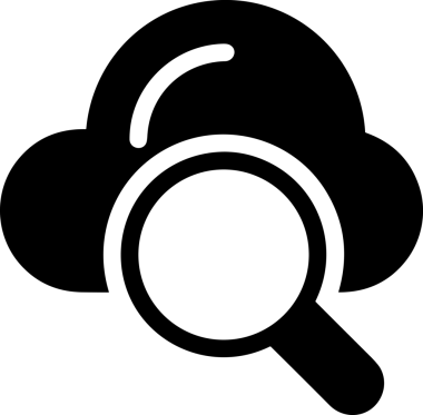 PNG biçiminde bulut depolama simgesi şeffaf arkaplan tasarımı ile dijital sunucu güvenli dosya eşzamanlama sunucu yönetimi ve modern web veya mobil kullanıcı arayüzü uygulamaları için ideal
