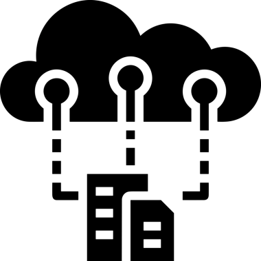 PNG biçiminde bulut depolama simgesi şeffaf arkaplan tasarımı ile dijital sunucu güvenli dosya eşzamanlama sunucu yönetimi ve modern web veya mobil kullanıcı arayüzü uygulamaları için ideal