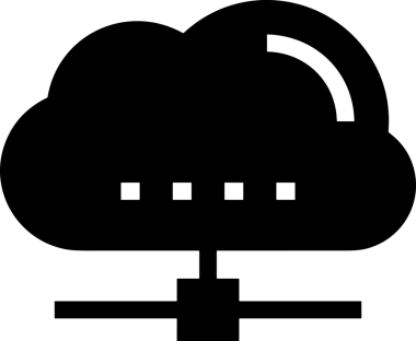 PNG biçiminde bulut depolama simgesi şeffaf arkaplan tasarımı ile dijital sunucu güvenli dosya eşzamanlama sunucu yönetimi ve modern web veya mobil kullanıcı arayüzü uygulamaları için ideal