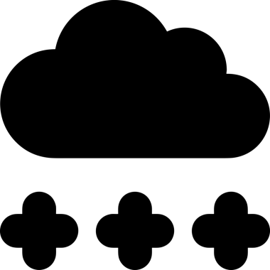 PNG biçiminde bulut depolama simgesi şeffaf arkaplan tasarımı ile dijital sunucu güvenli dosya eşzamanlama sunucu yönetimi ve modern web veya mobil kullanıcı arayüzü uygulamaları için ideal