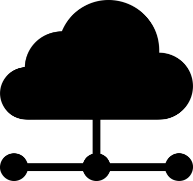 PNG biçiminde bulut depolama simgesi şeffaf arkaplan tasarımı ile dijital sunucu güvenli dosya eşzamanlama sunucu yönetimi ve modern web veya mobil kullanıcı arayüzü uygulamaları için ideal