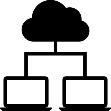 PNG biçiminde bulut depolama simgesi şeffaf arkaplan tasarımı ile dijital sunucu güvenli dosya eşzamanlama sunucu yönetimi ve modern web veya mobil kullanıcı arayüzü uygulamaları için ideal