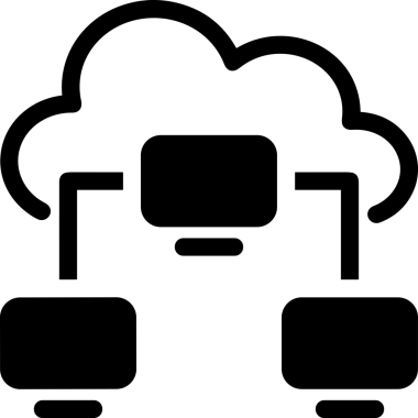 PNG biçiminde bulut depolama simgesi şeffaf arkaplan tasarımı ile dijital sunucu güvenli dosya eşzamanlama sunucu yönetimi ve modern web veya mobil kullanıcı arayüzü uygulamaları için ideal