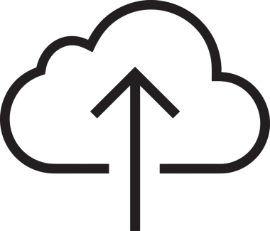 PNG biçiminde bulut depolama simgesi şeffaf arkaplan tasarımı ile dijital sunucu güvenli dosya eşzamanlama sunucu yönetimi ve modern web veya mobil kullanıcı arayüzü uygulamaları için ideal